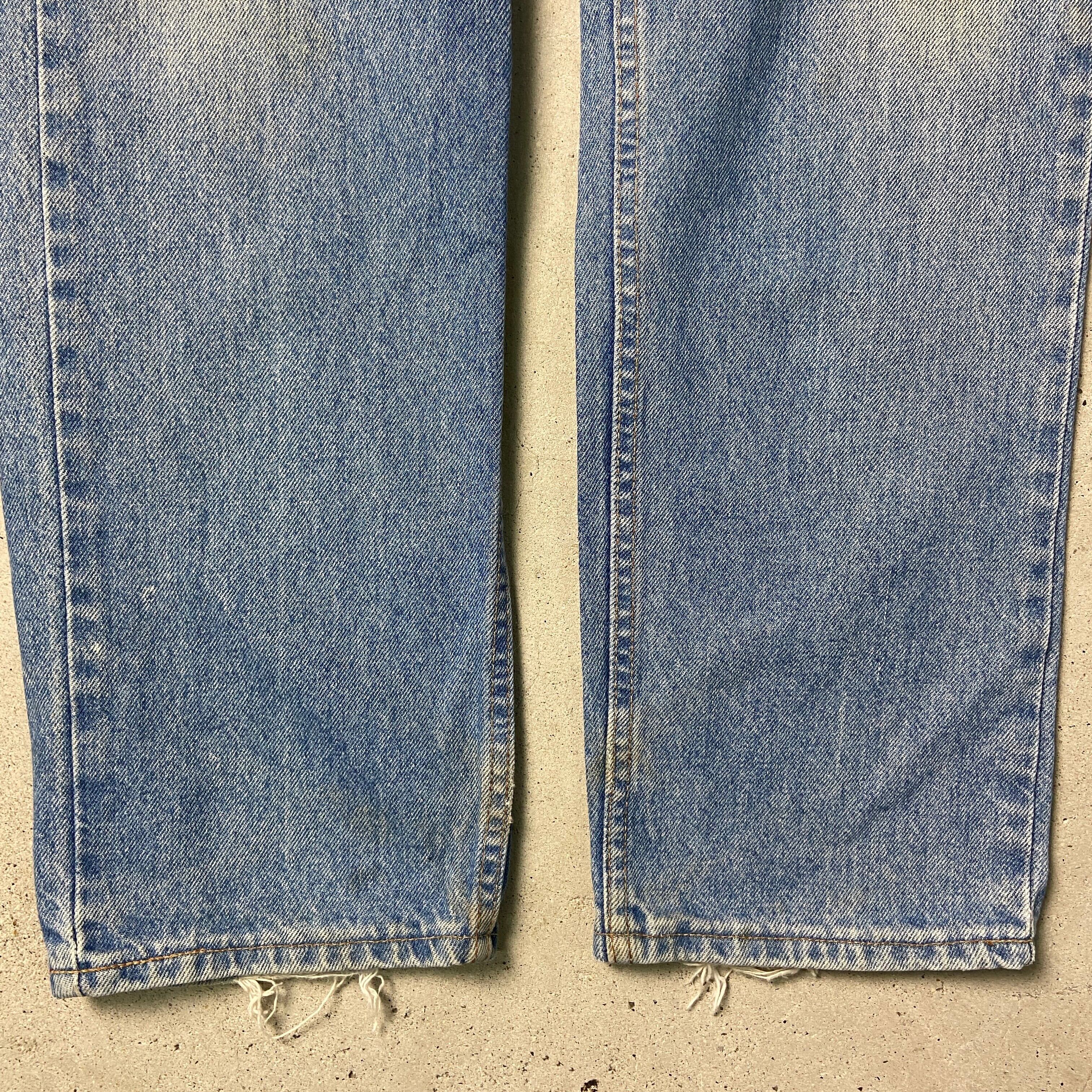 80〜90年代 Levi's リーバイス 505 ストレート デニムパンツ オレンジ
