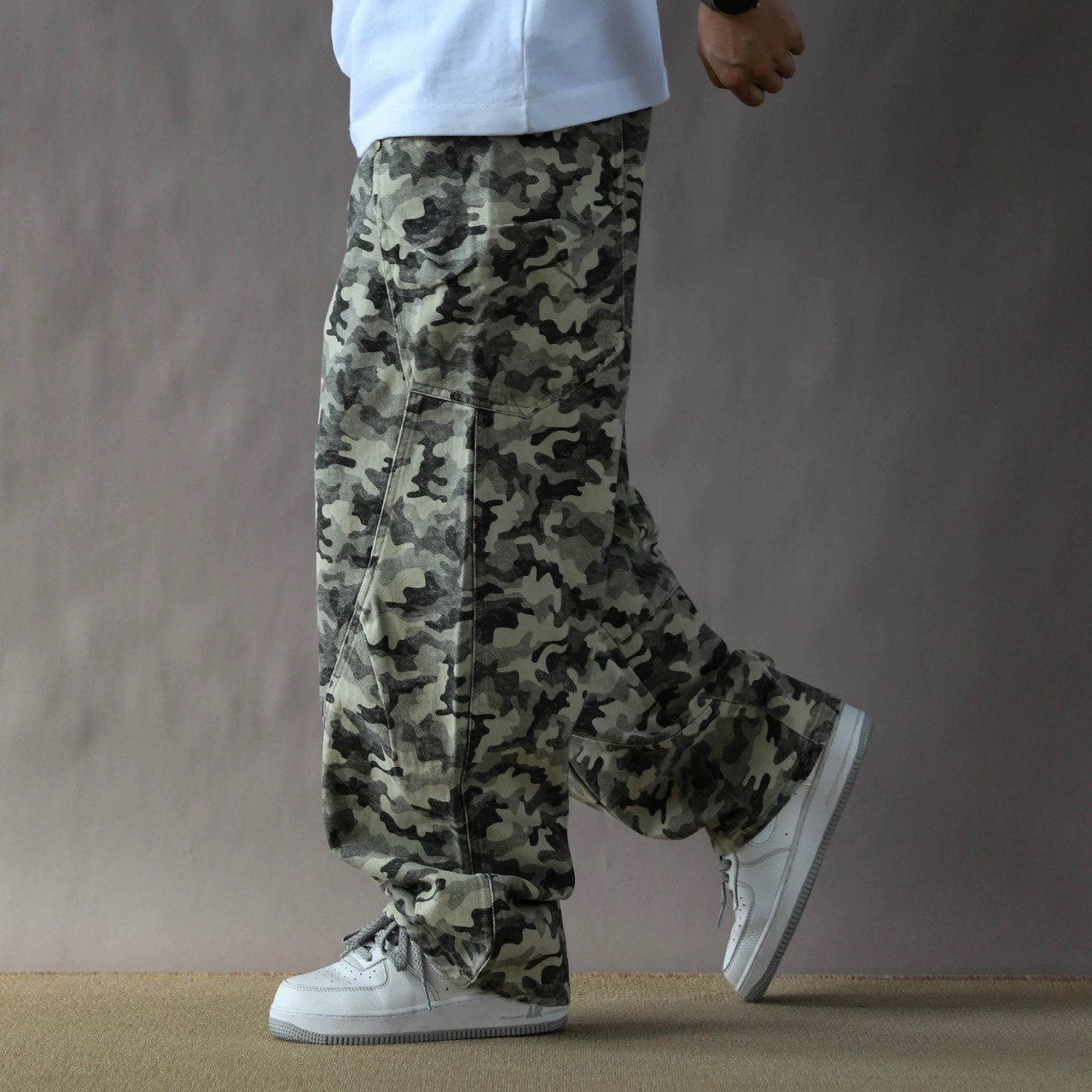 Military pattern baggy pants 1228 - 13