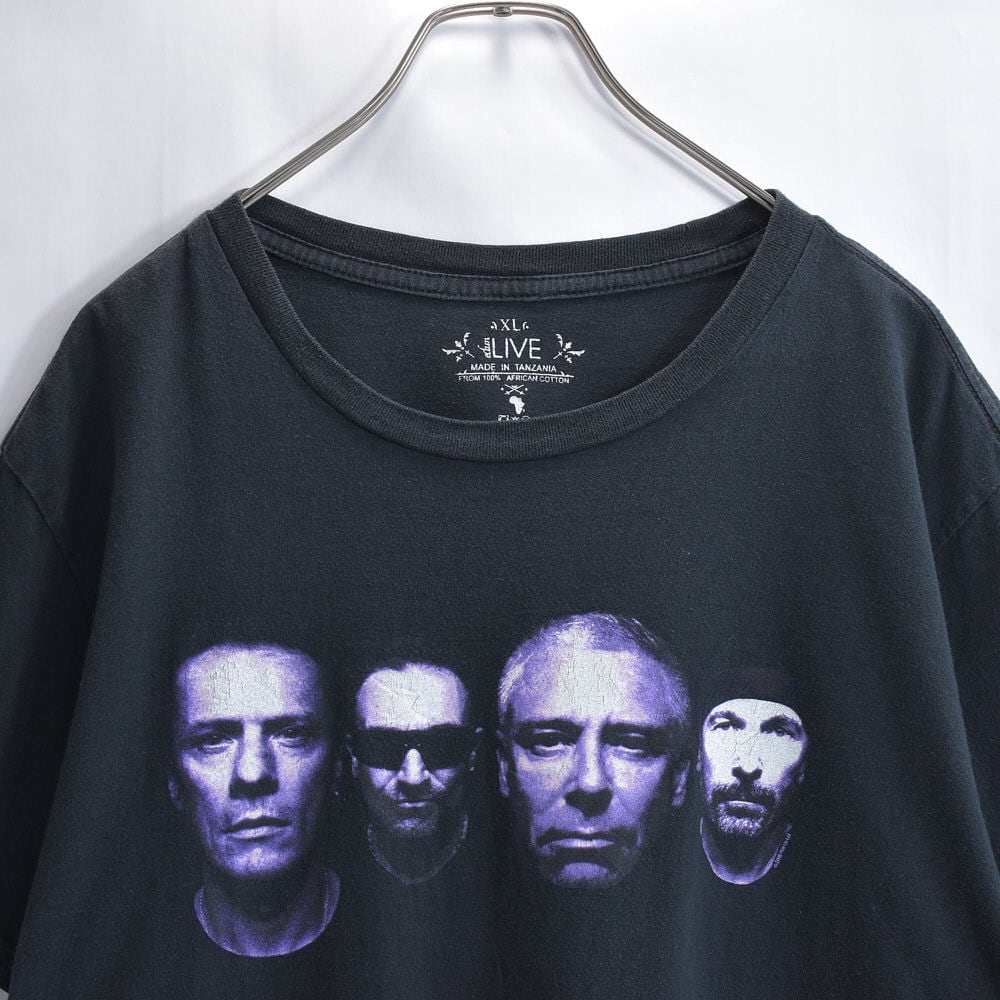 00s U2 360° Tour Tシャツ オフィシャル Edun LIVE製 バンドT 00s U2 360° Tour Tシャツ オフィシャル Edun LIVE製 バンドT