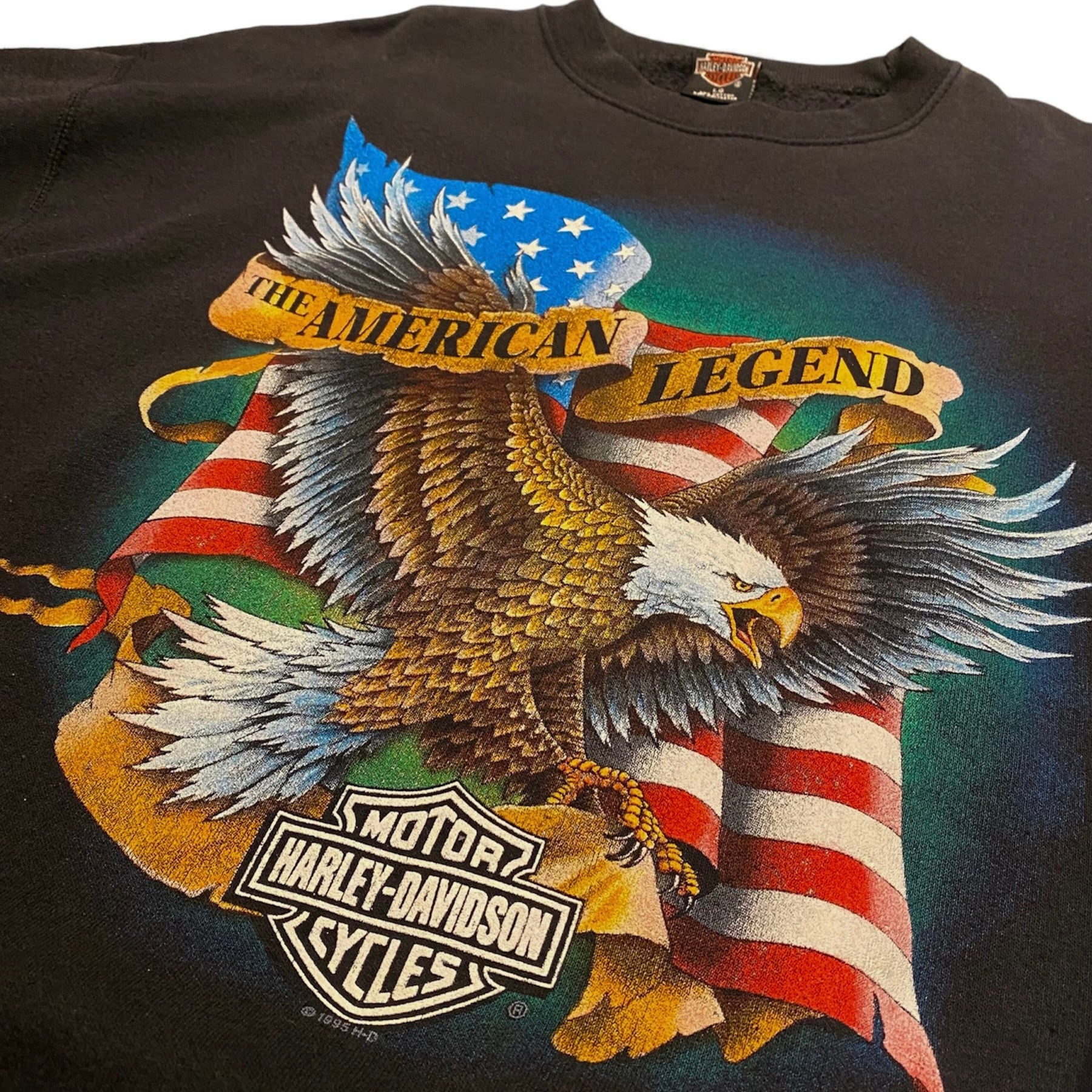 90s USA製 Harley-Davidson リバースウィーブ スウェット