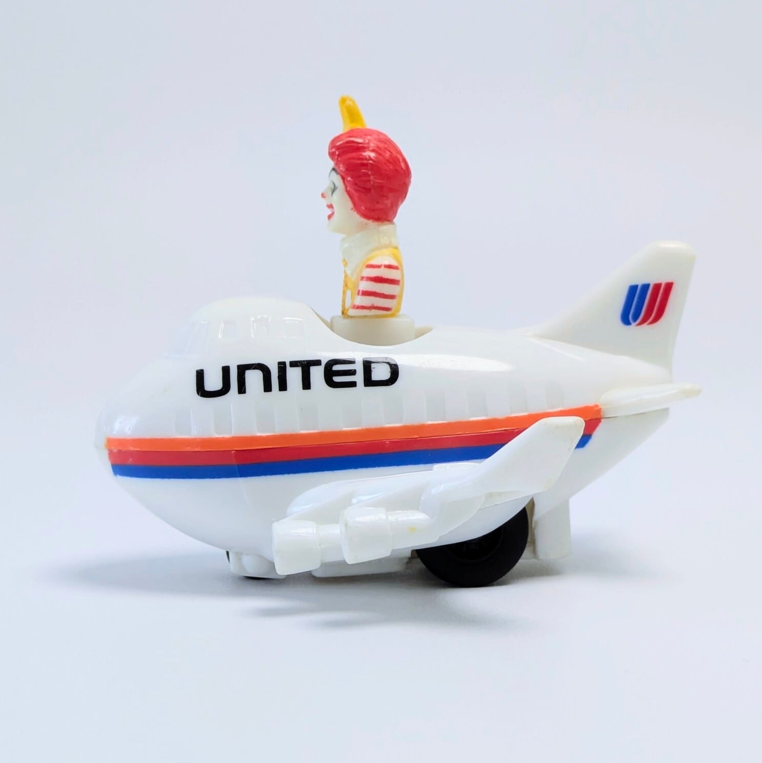 ☆ VINTAGE 1991 ☆ 【 McDonald's ( マクドナルド ) 】 1991年マクドナルドミールトイ 『 Friendly Skies Meal / フレンドリー・スカイズ・ミール 』 ユナイテッド航空限定 ハッピーミール 〚アメリカン雑貨 アメトイ〛
