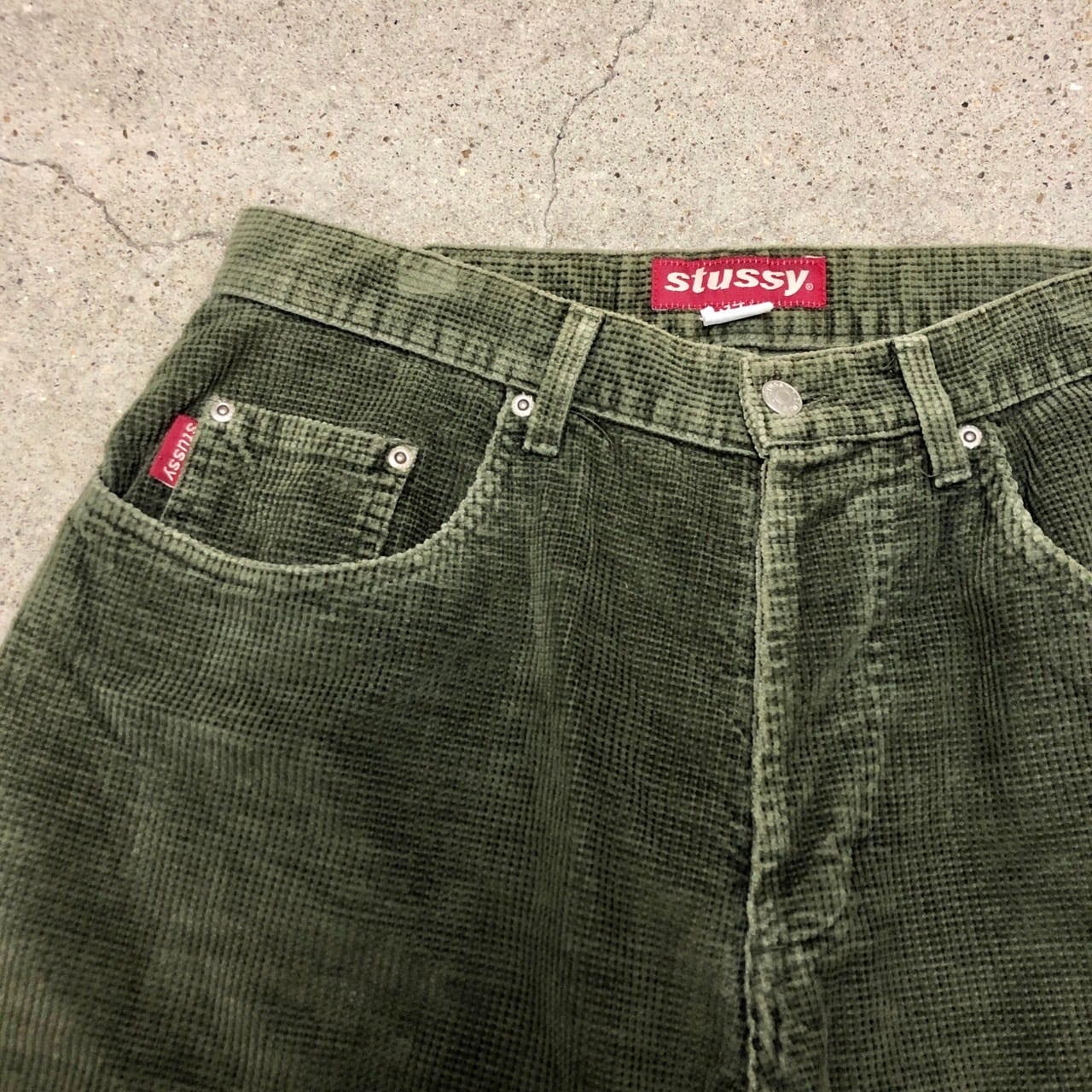 90s OLD STUSSY/Corduroy Shorts/USA製/W34/コーデュロイ 90s OLD STUSSY/Corduroy Shorts/USA製/W34/コーデュロイ