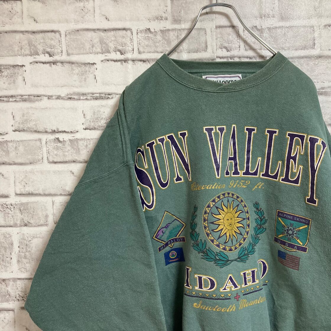 Dannaggers】L/S Sweat Made in USA 90s スーベニアスウェット 
