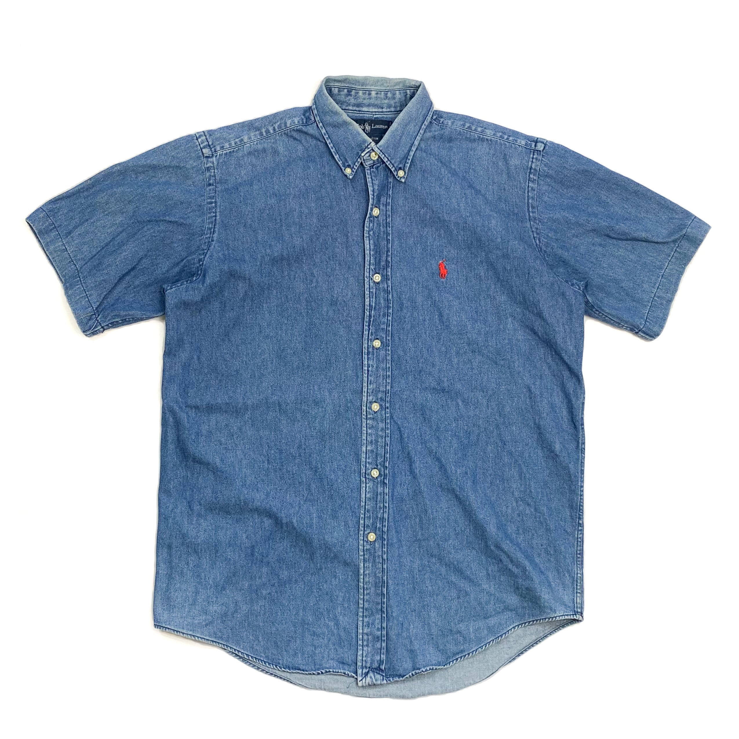 90's Polo Ralph Lauren S/S Denim Shirt / ポロ・ラルフローレン