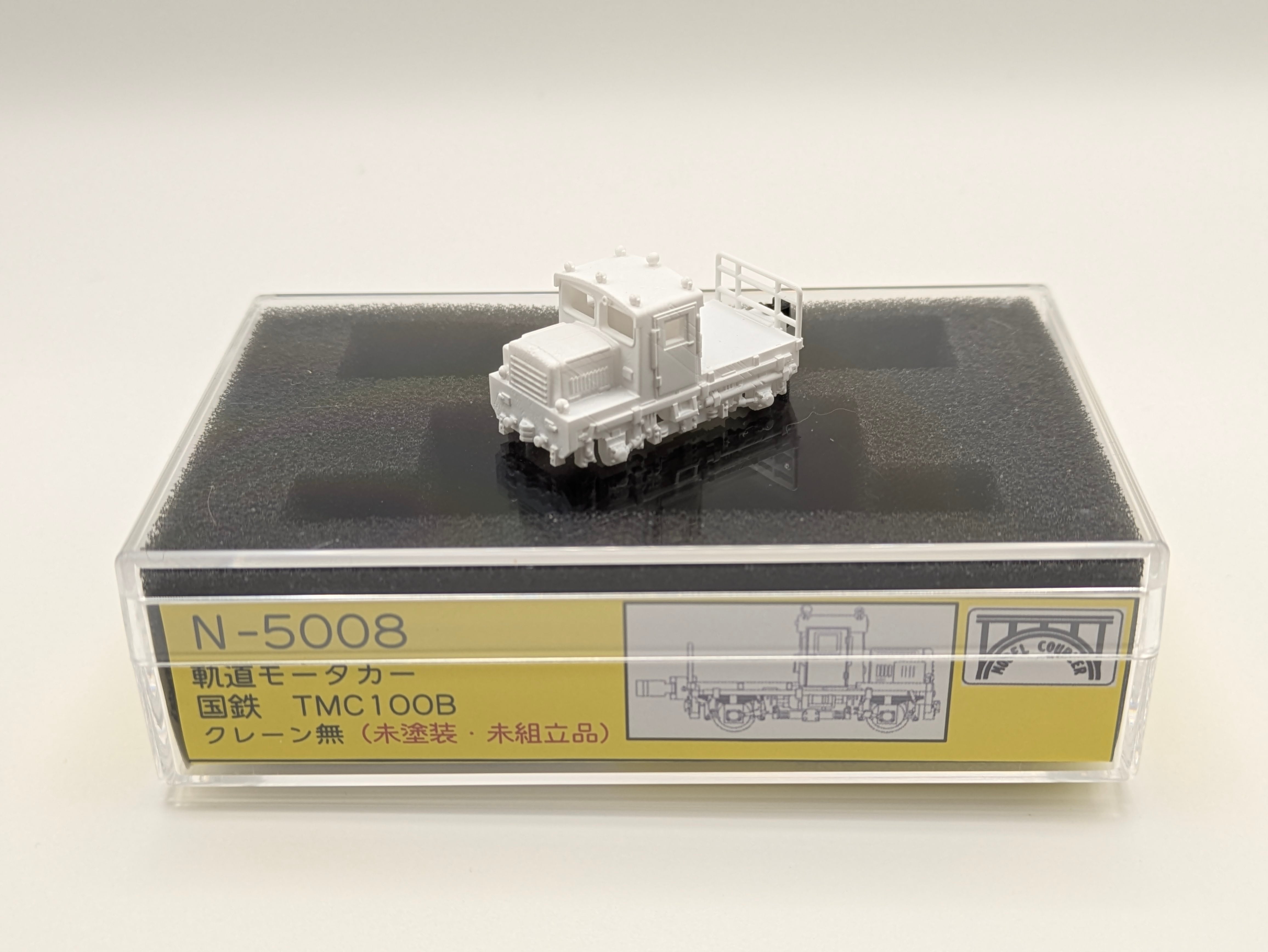 TMC100B 1/80 鉄道模型 組み立てキット N-5007 国鉄 軌道モーターカー TMC100B 未塗装品 | モデルカプラー合同会社