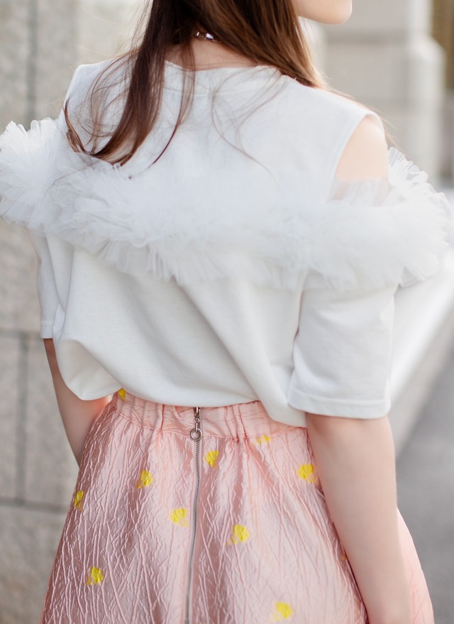 （original） フラワージャカードスカート