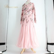 社交ダンス 衣装 ドレス スタンダード ピンク系 ホワイト系 グリーン系 ブルー系 緑 白 青 水色 花柄 レース チョーカー 長袖 スタンダードドレス ワンピース 準正装 パーティドレス ダンスパーティー ステージ衣装 舞台衣装 発表会 きれいめ 上品 気品 エレガント かわいい 大人っぽい 華やか 社交ダンスドレス 花柄レース チョーカー付き 長袖ドレス 競技用 発表会ドレス ダンスパーティー衣装 ワンピースドレス 大人可愛い ピンク系ドレス ホワイト系ドレス グリーン系ドレス ブルー系ドレス