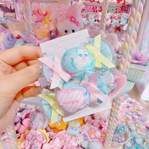 【F4】108-24ツインヘアクリップ