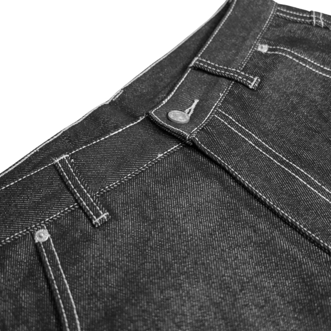 再販【コラボ商品】BUGGY DENIM PANTS (black) | 袴屋 East Players