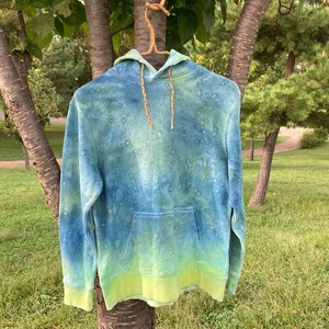 S  Magical　moon water dye hoode