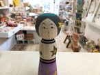 創作こけし「旅こよみ」2月