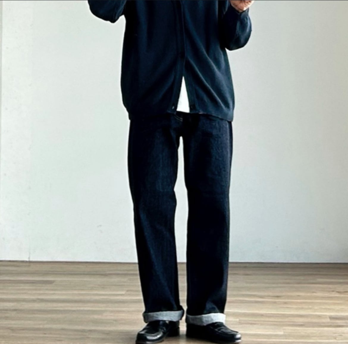 25AW》【STILL BY HAND】SEMI WIDE SELVEDGE DENIM TROUSERS スティル