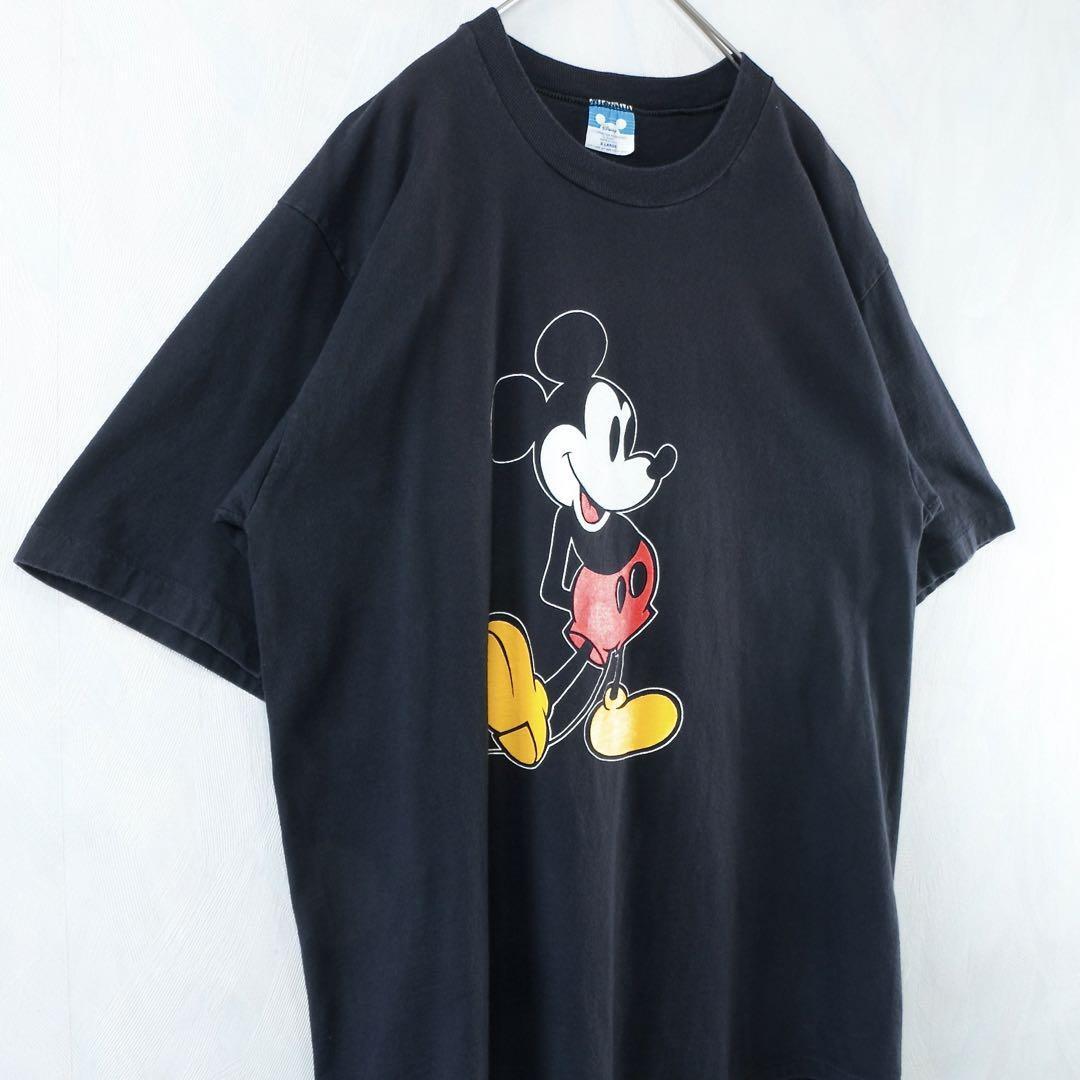 Disney USA製 ディズニー ミッキー Tシャツ シングルステッチ 90s | 人