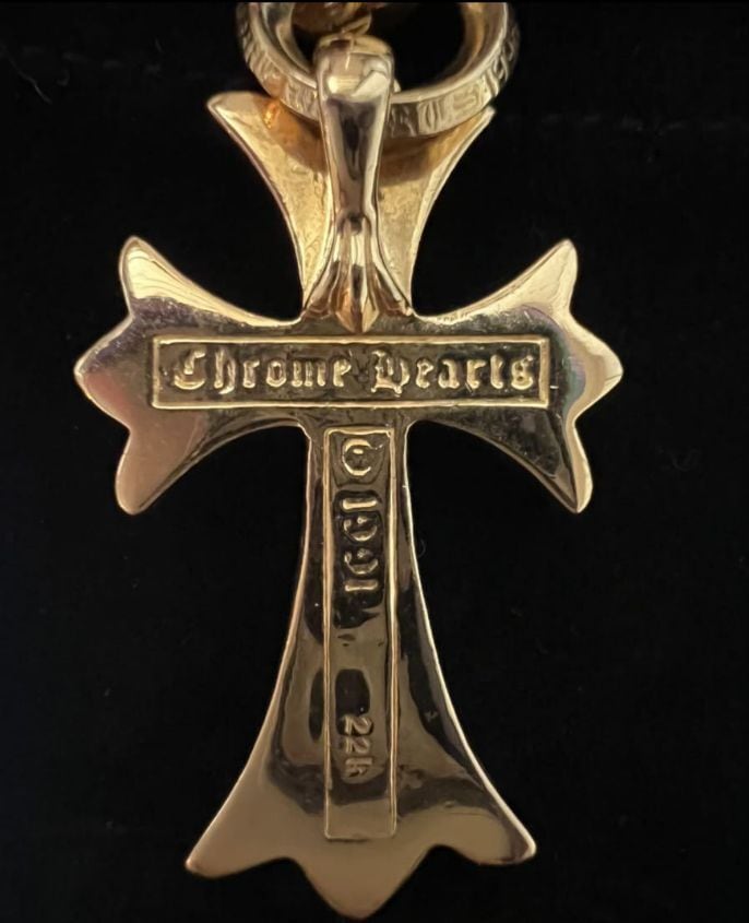 CHROME HEARTS クロムハーツ 22k 24インチペーパーチェーン/CH CHROME HEARTS クロムハーツ 22k 24インチペーパーチェーン/CH