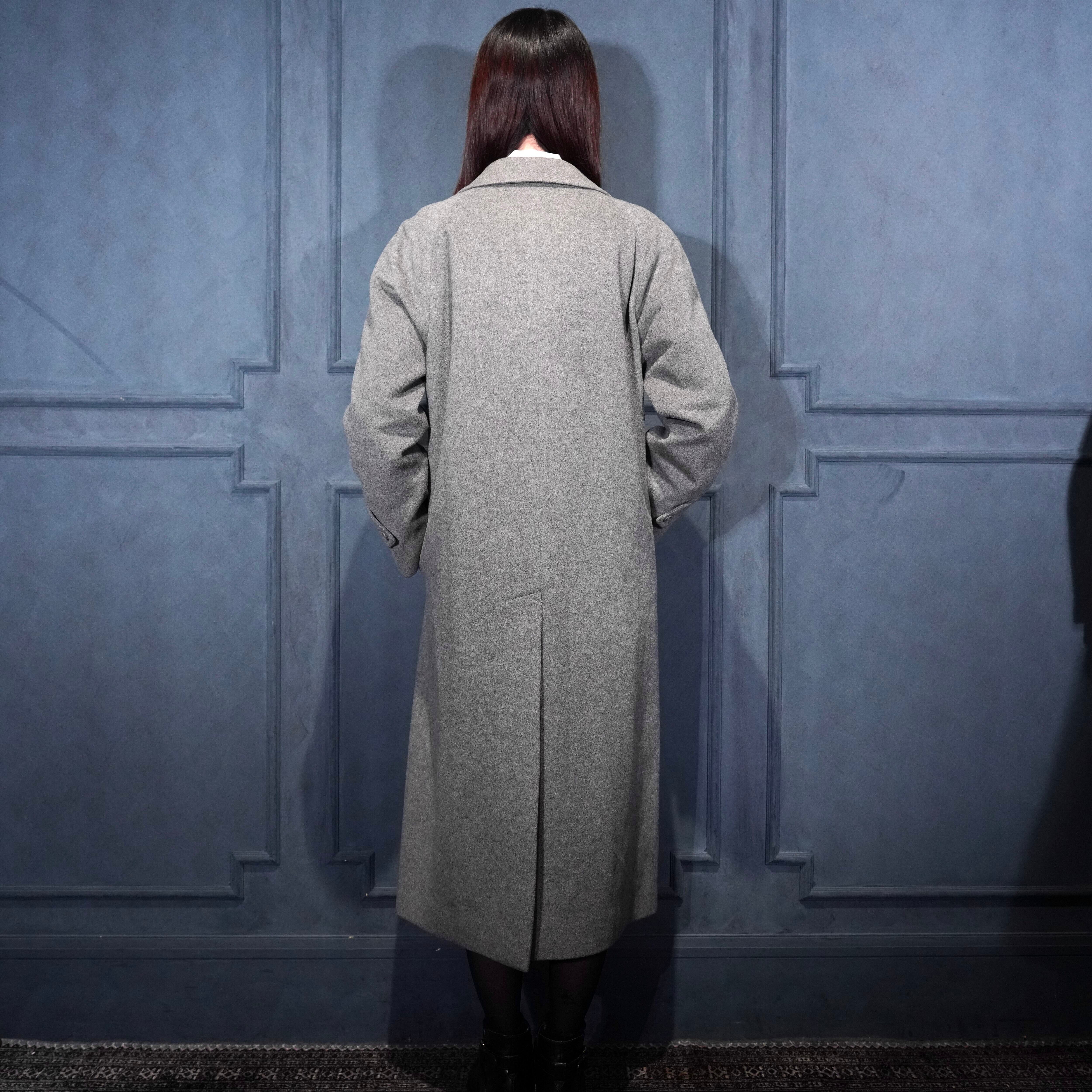 Burberrys CASHMERE BREND WOOL BELTED BALMACAAN COAT/バーバリーズ