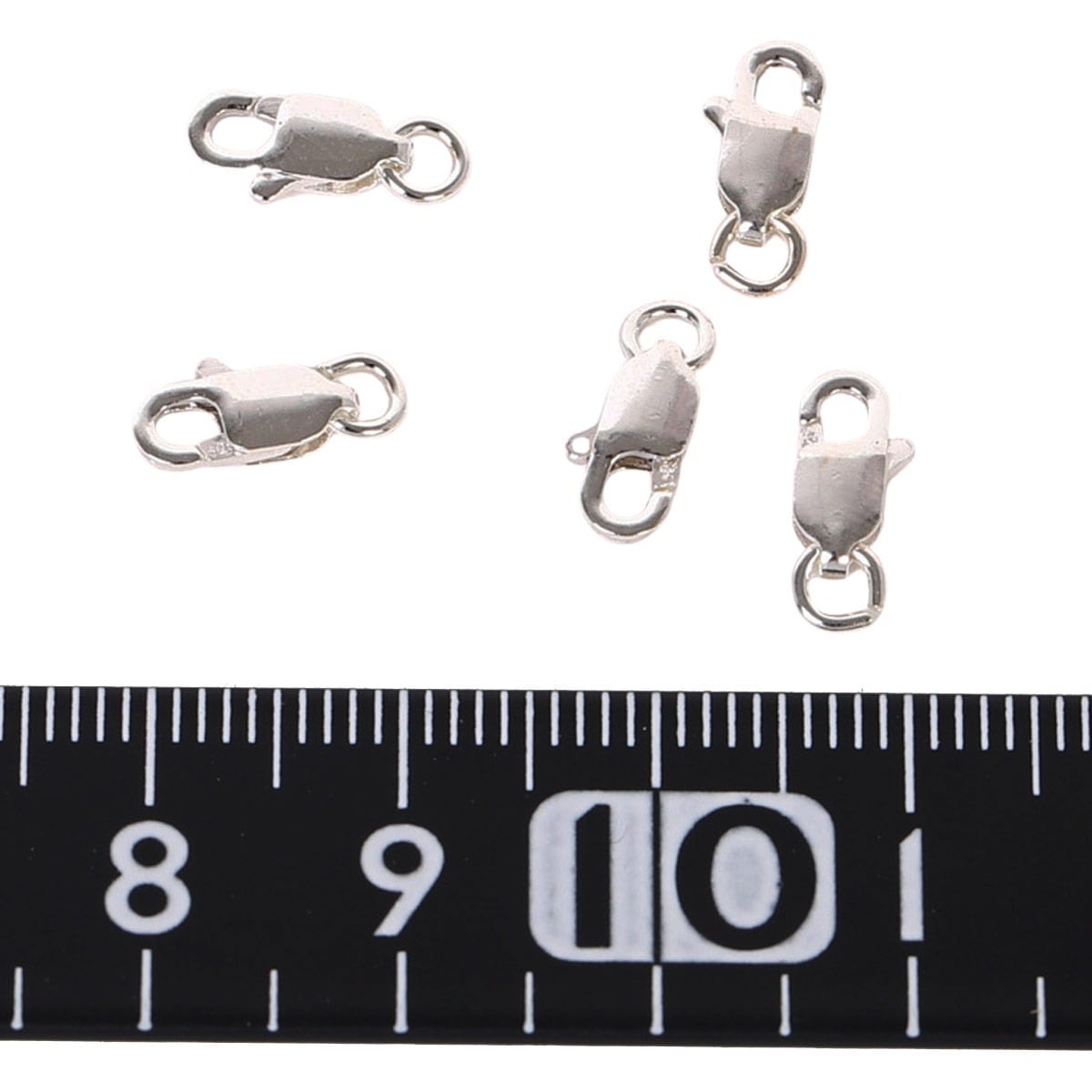 ネックレスフック レディース メンズ シルバー925 ロブスター 8.0mm 5
