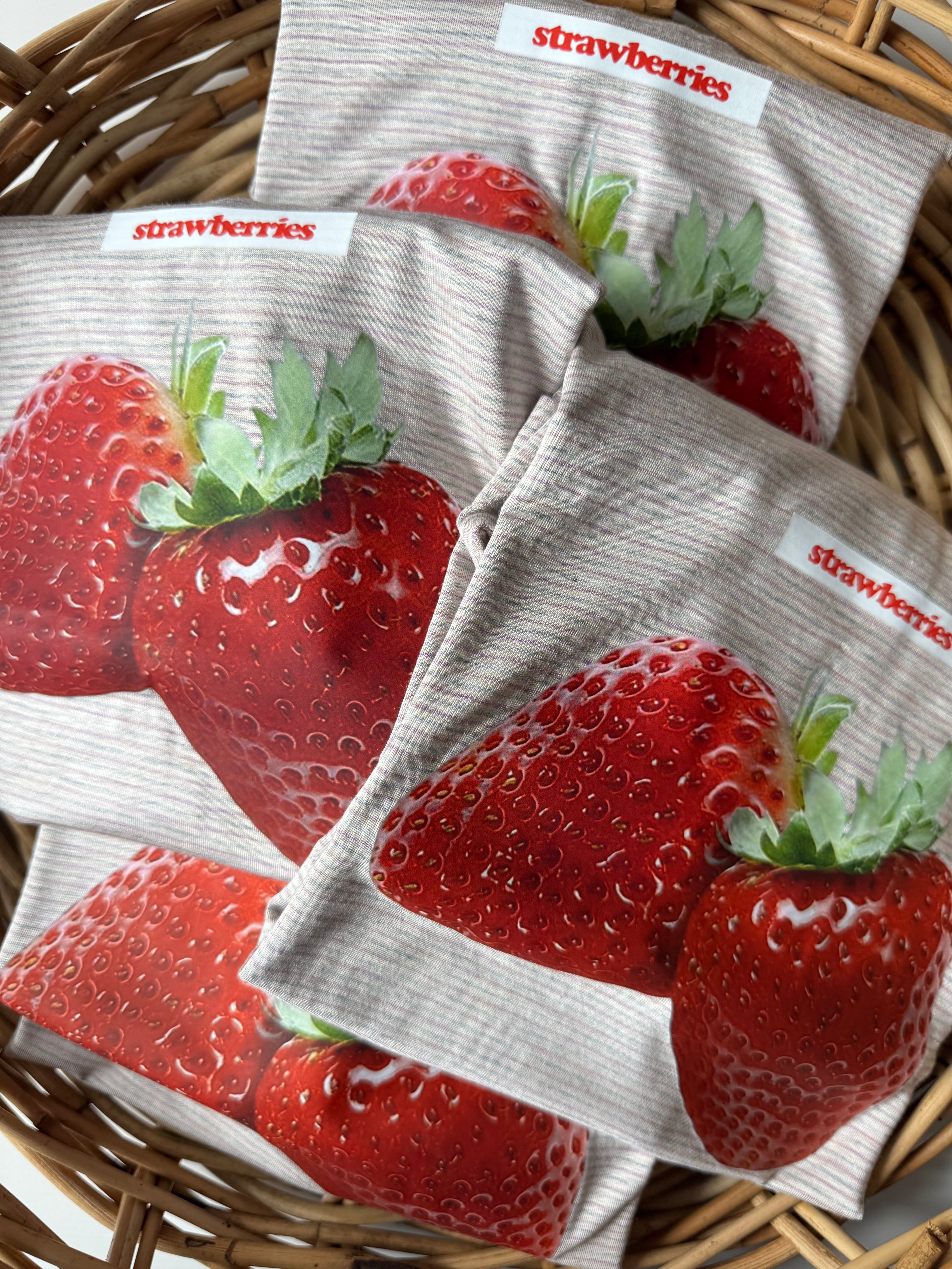 strawberries ボーダー ロングT（90〜120cm）4320