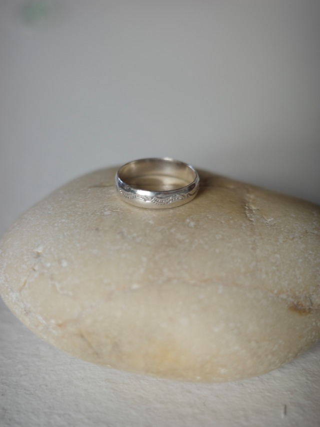 <vintage silver925>southwestern band ring