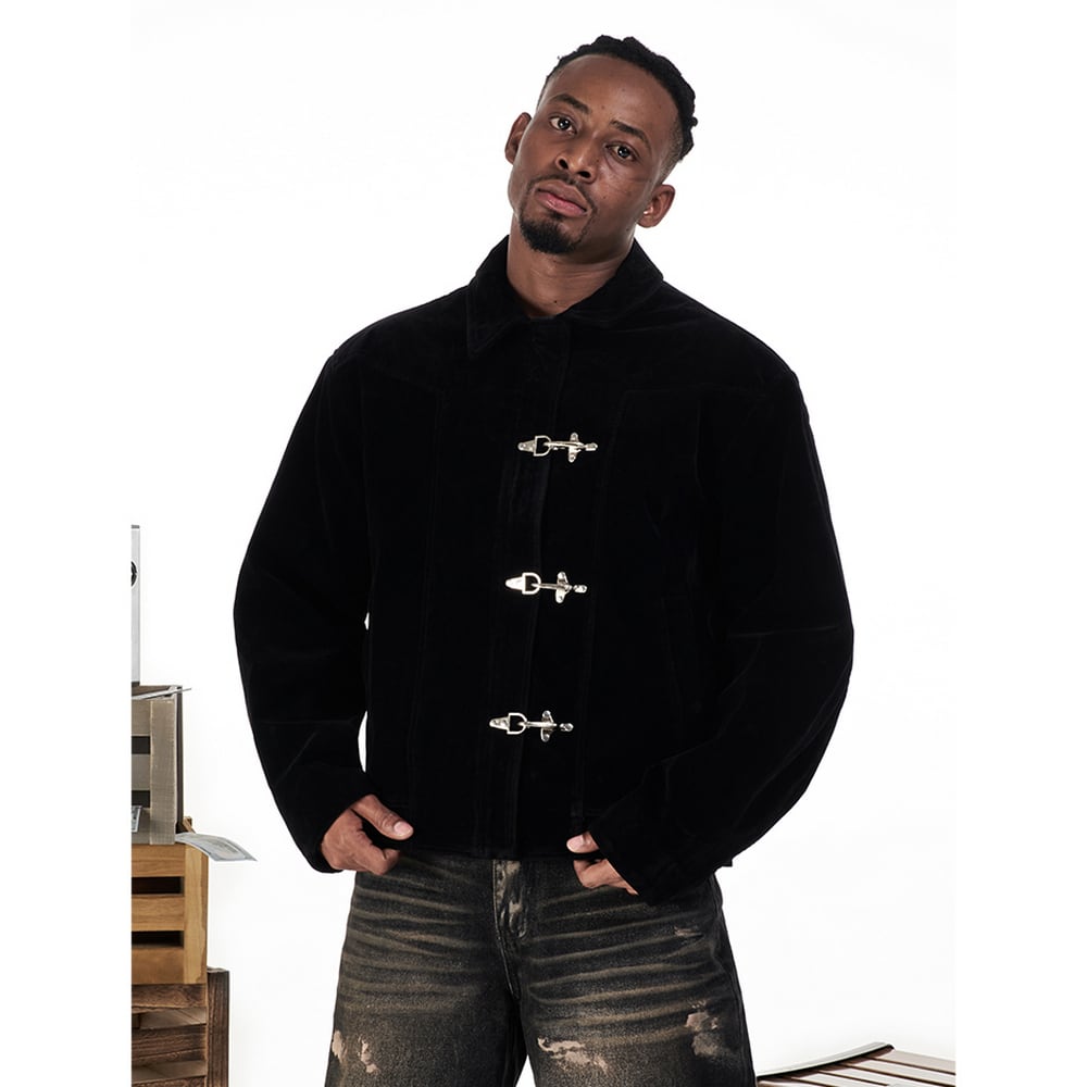 ストリート スエード ファイヤーマンジャケット T1916 | wshot