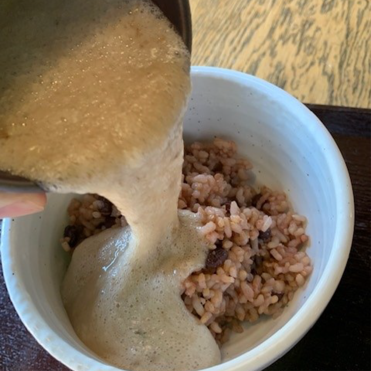 【お徳用大容量】自然薯とろろ汁＆発酵玄米セット×8食分