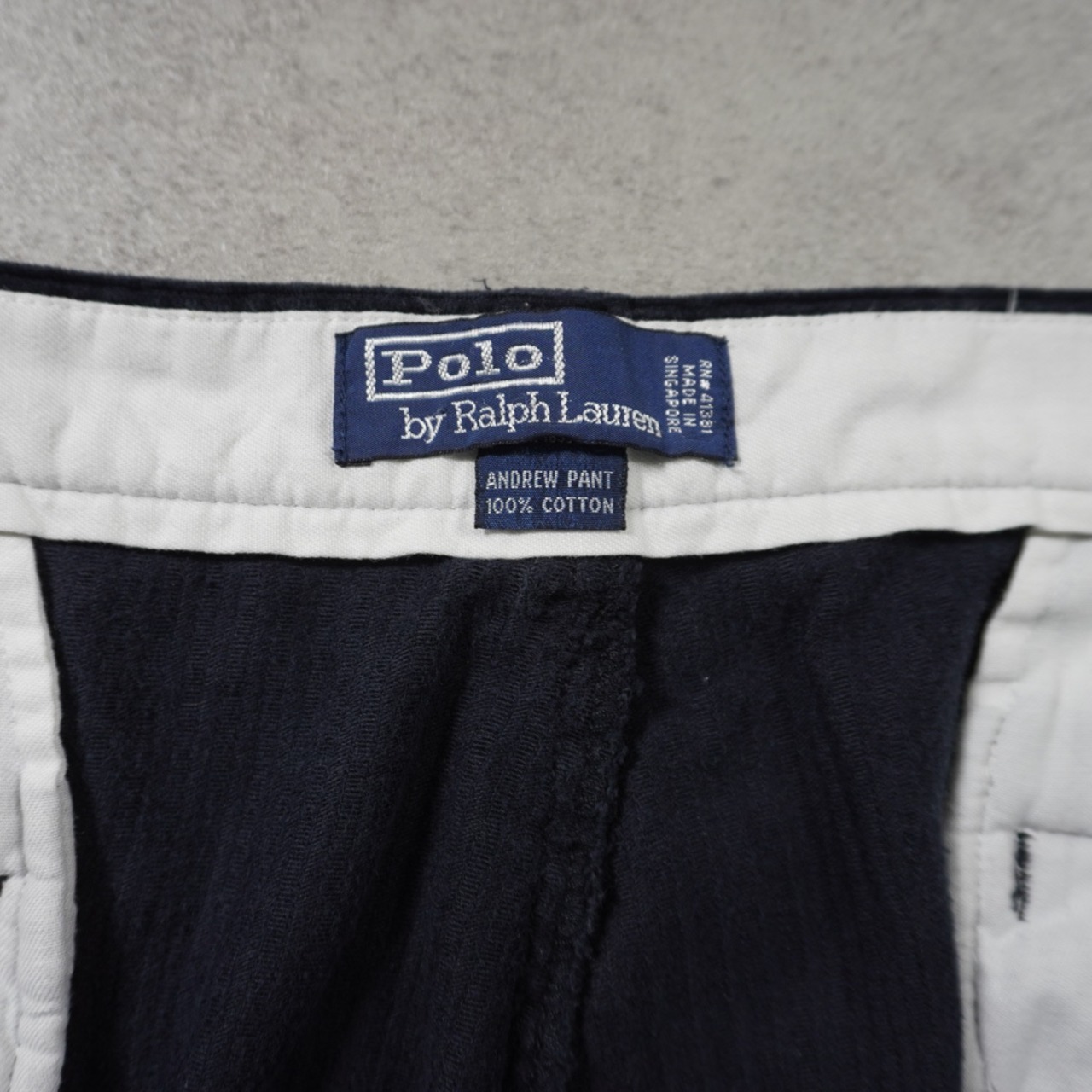 90s Polo by Ralph Lauren POLO CORDS ANDREW "black" W38L32 古着 - 8