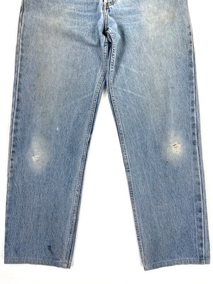 M-312  リーバイス 618古着 1991年米国製で革パッチ、オレンジタブ　W78cm股下75cm