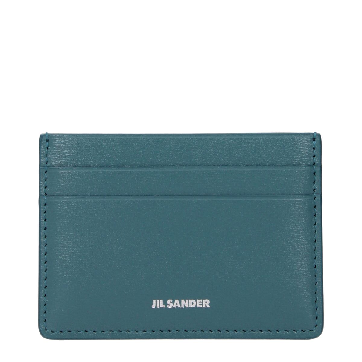 【新品】JIL SANDER ジルサンダー レディース ドキュメントケース レザー グリーン VL0006P5355431