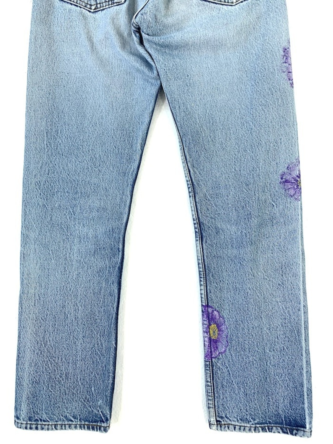 M-216  リーバイス Levis501レギュラー古着 1980年代米国製刻印525  W 71cm(ぐるり） 股下 71cm