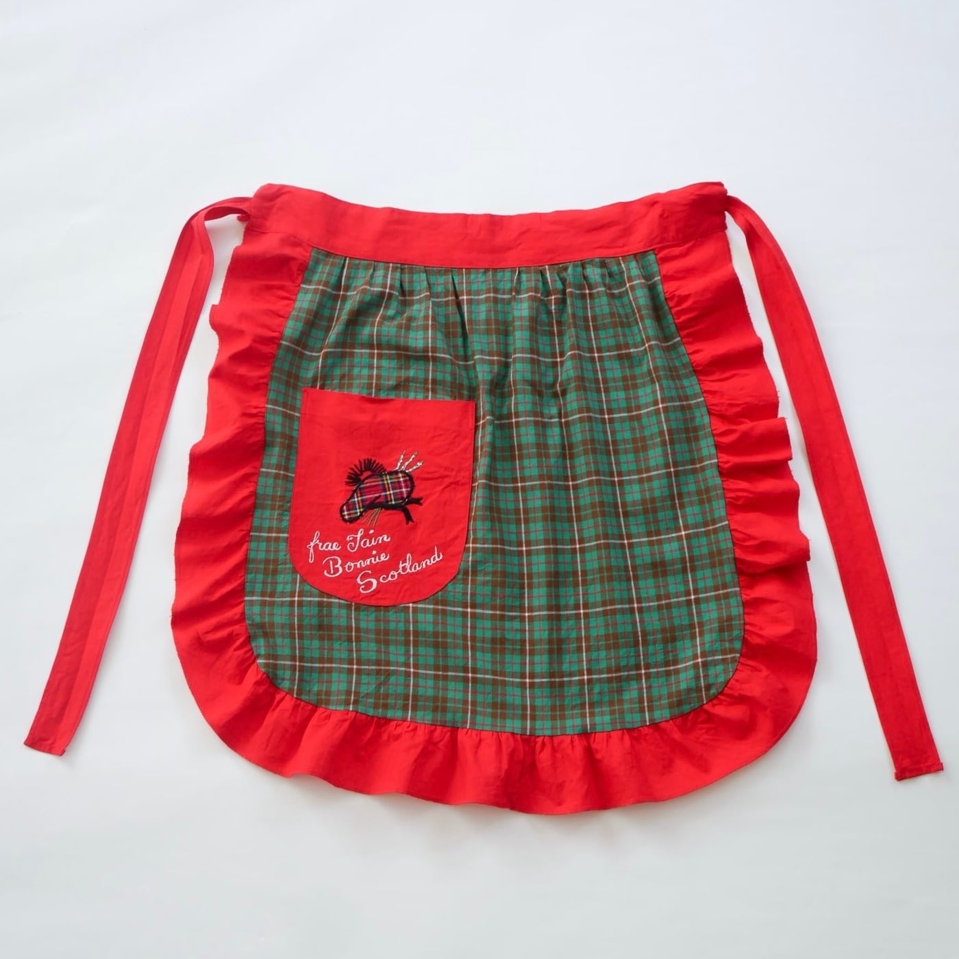 Vintage | 50's Scottish half apron