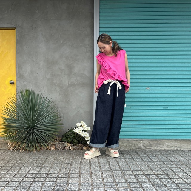 【DENIM/Pull on Pants】