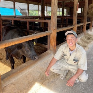 ひらかわ牛と青森県産のにんにくを食べて育った県産ガーリックポーク使用　「ひらかわ牛ハンバーグ5個セット」※限定10セット