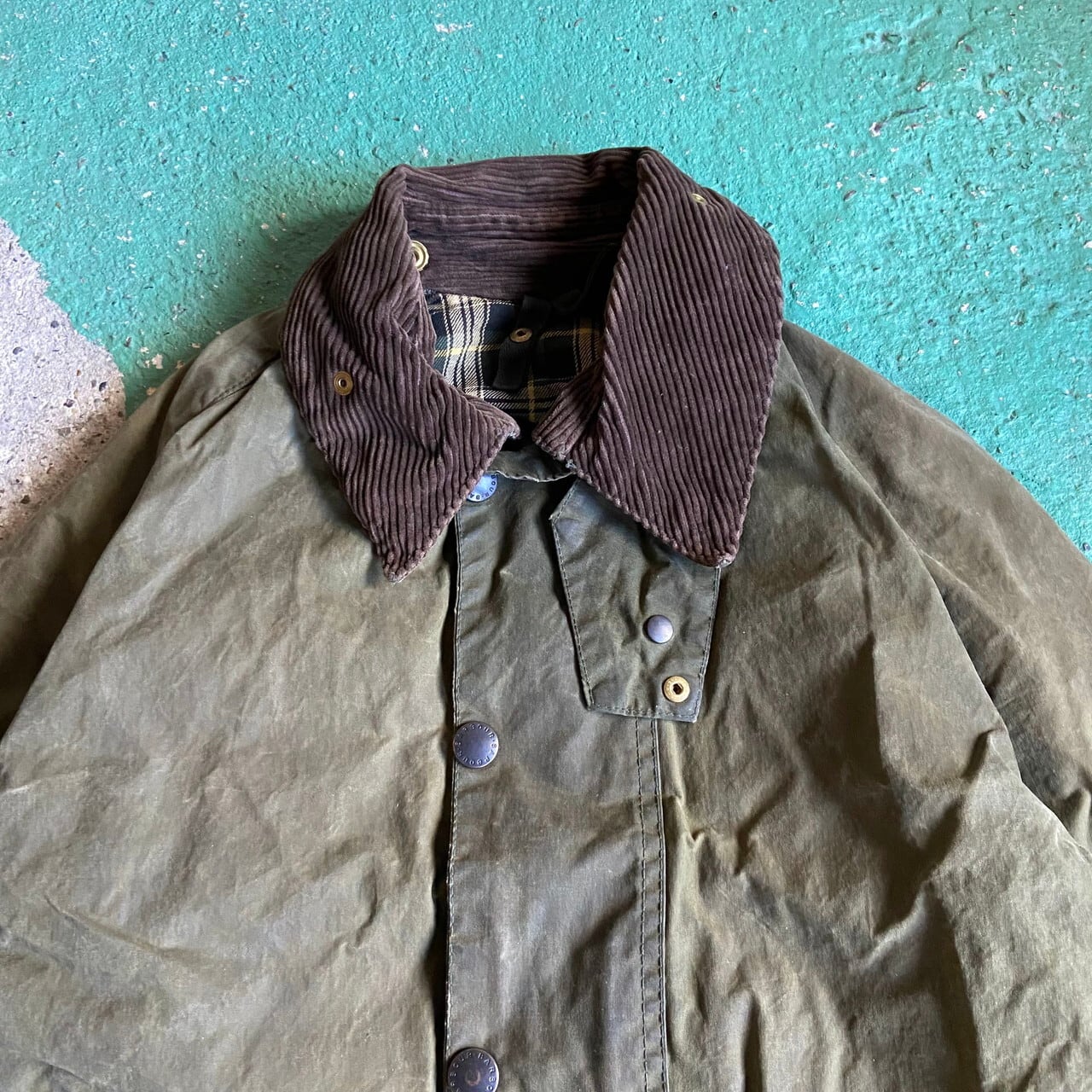 90年代 ビンテージ 旧3ワラント Barbour バブアー BEAUFORT ビュー