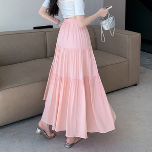 ドレープ ティアード スカート 10218