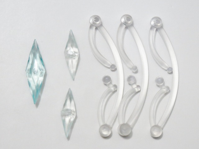 再入荷【751】 エミリア 小物パーツ 氷魔法エフェクト　ねんどろいど