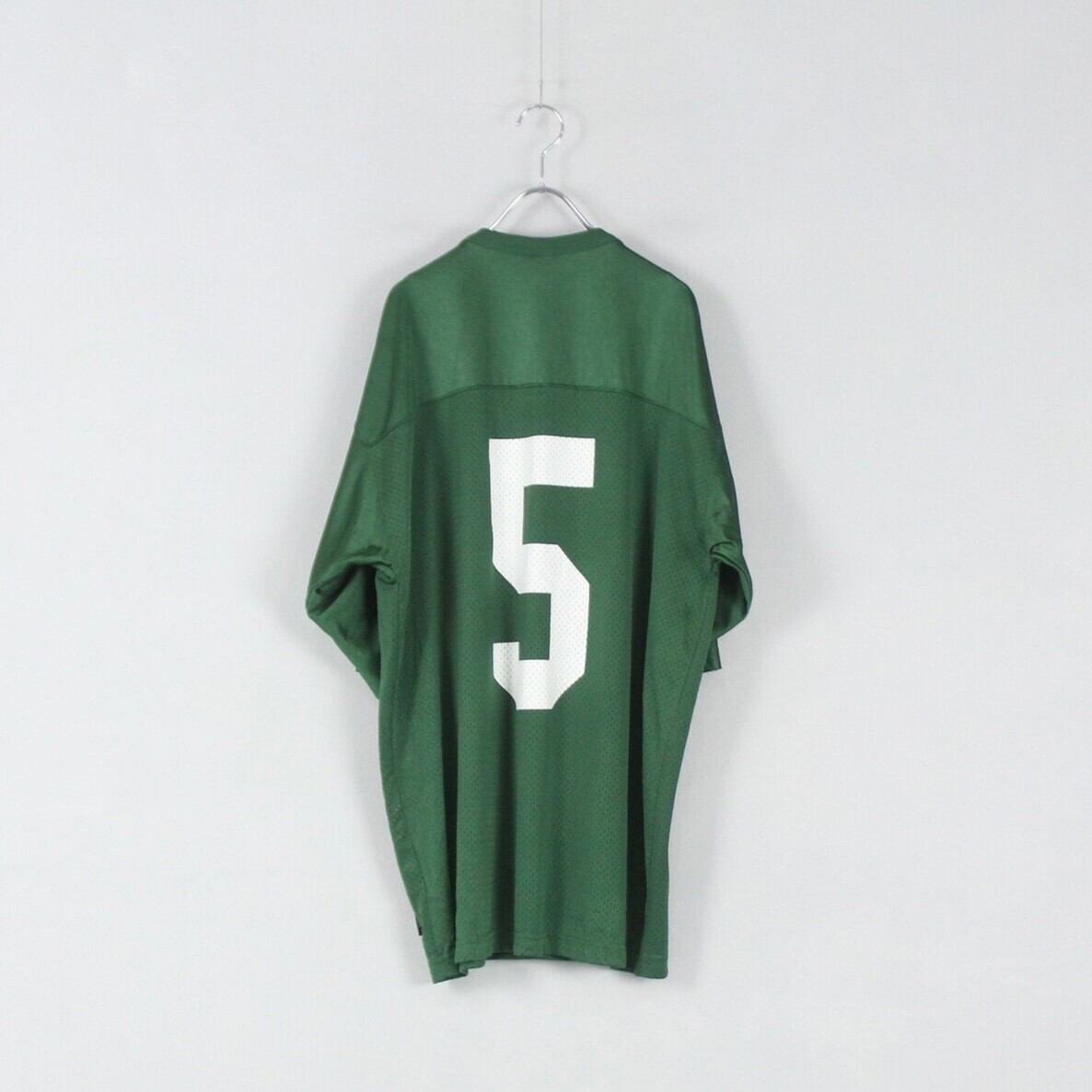 S/S NIKE Vネック メッシュ切替 ナンバリング ゲームシャツ 【FF-5464