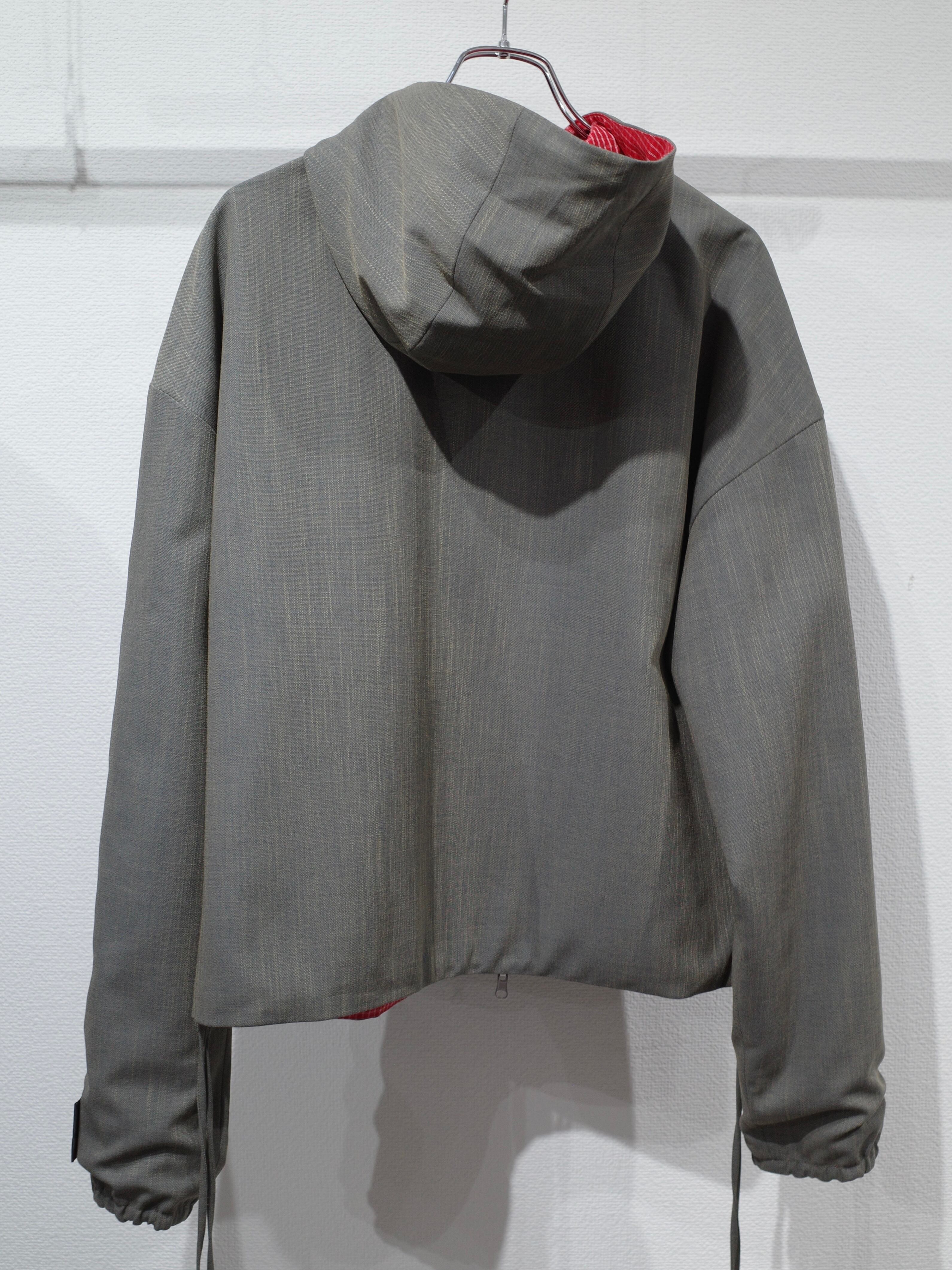 26ss SYUMAN.Suit Hoodie Jkt(Gray) | ampel