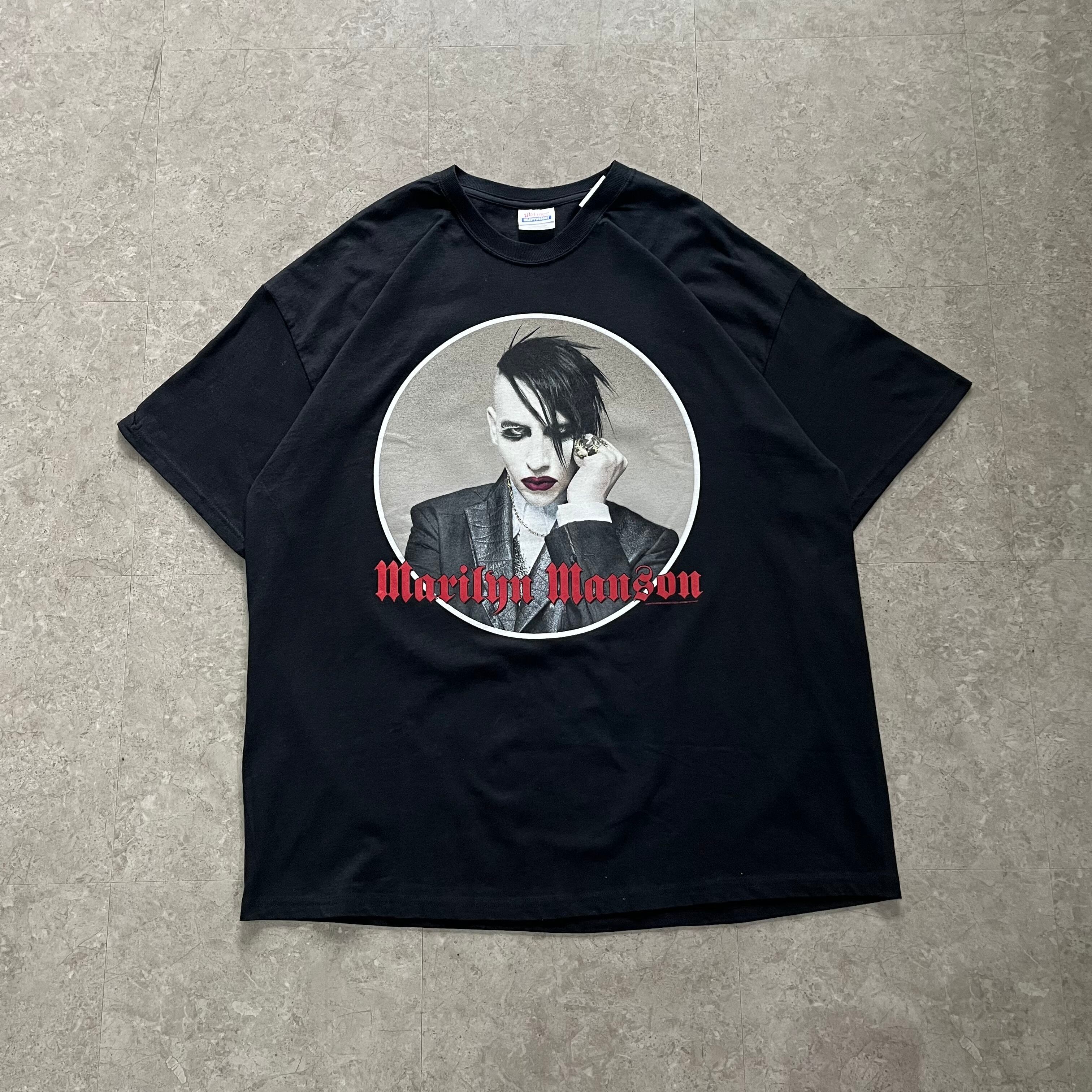 2004s Marilyn Manson photo print T-shirt【仙台店】 | What'z up