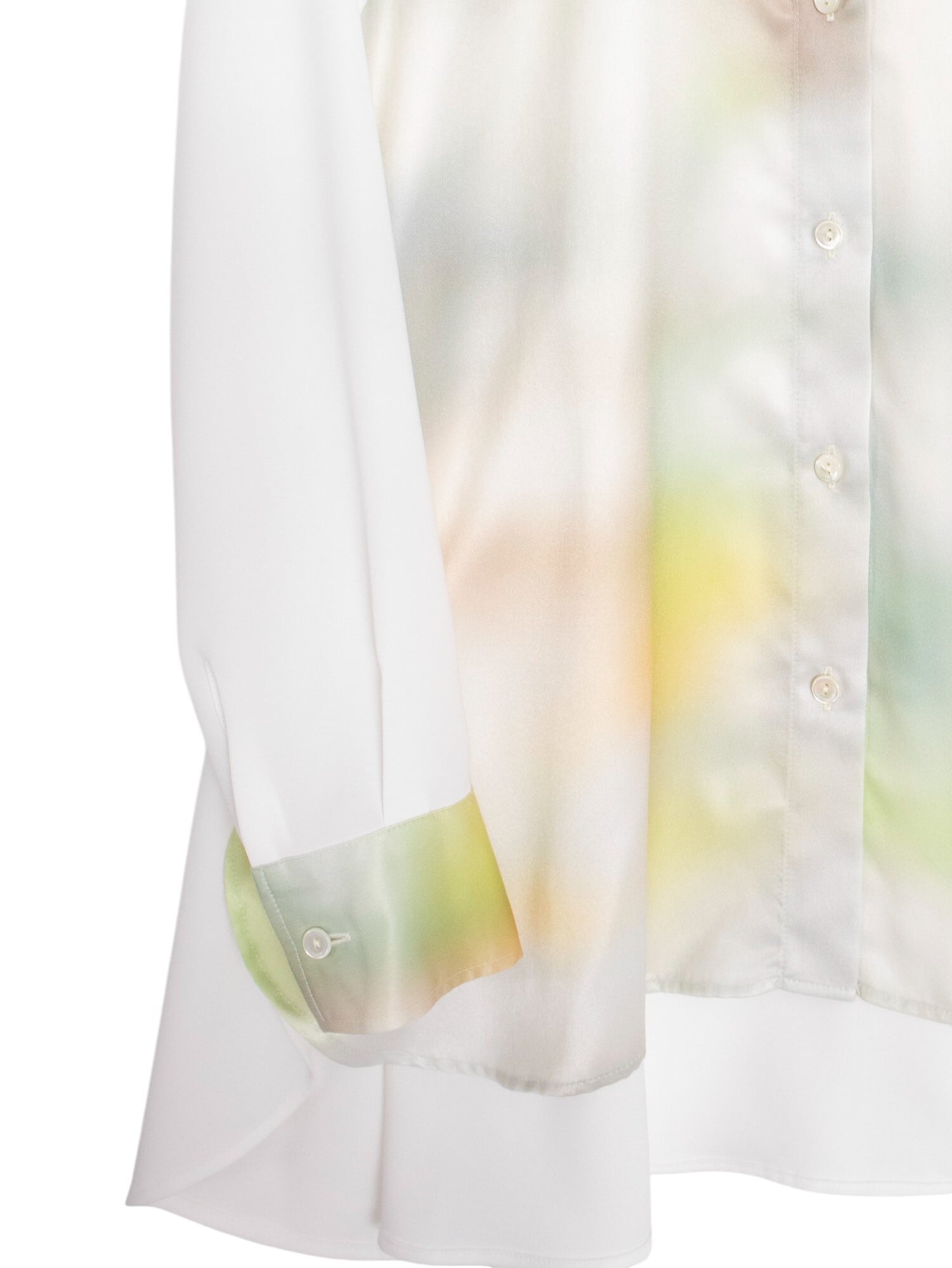 オーロラのように揺らめくブラウス | CH-33132_IVORY | JUN OKAMOTO