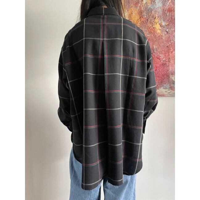 SHINYAKOZUKA HIS SHIRT (BLACK) 2202SK47 | IAAAM ONLINE STORE
