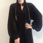 70s cotton gauze dress