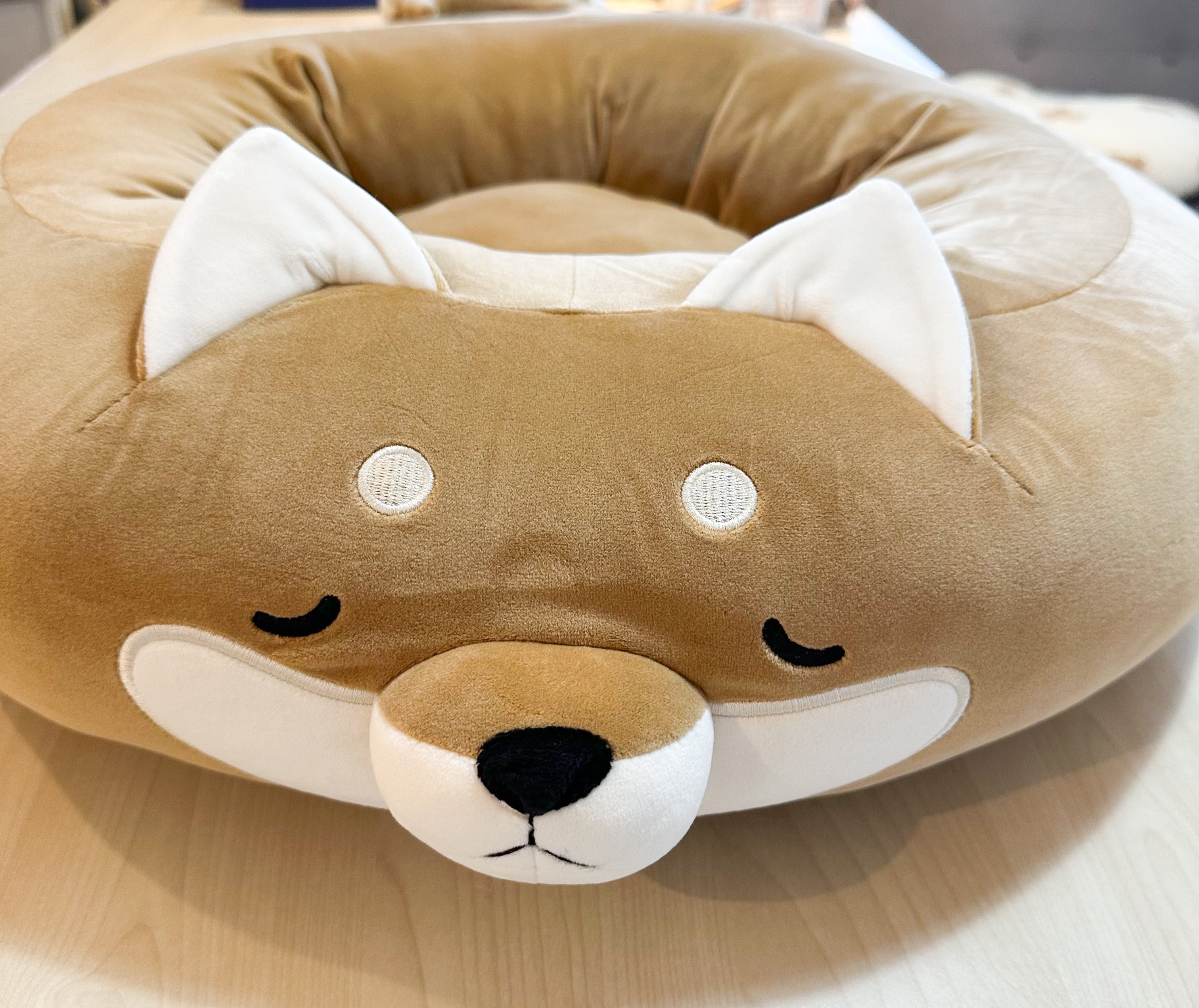 ペット用マシュマロラウンドベッド 柴犬 | わんこ雑貨の店 スマイルズ