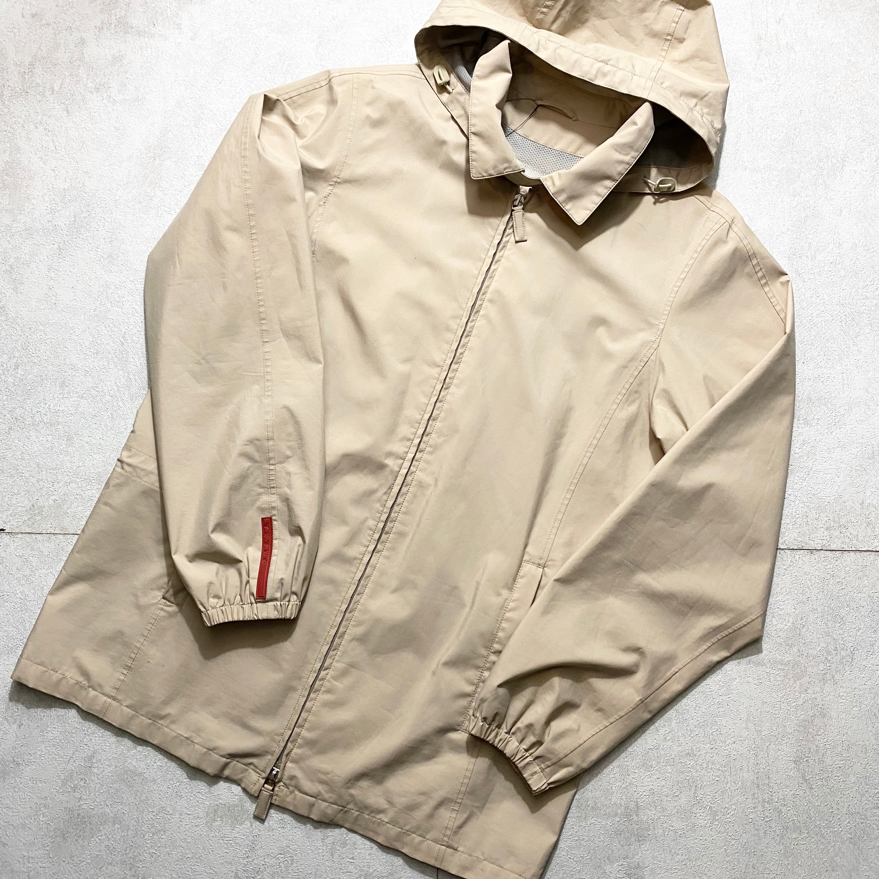 PRADA SPORT removable foodie goretex jacket | NOIR ONLINE