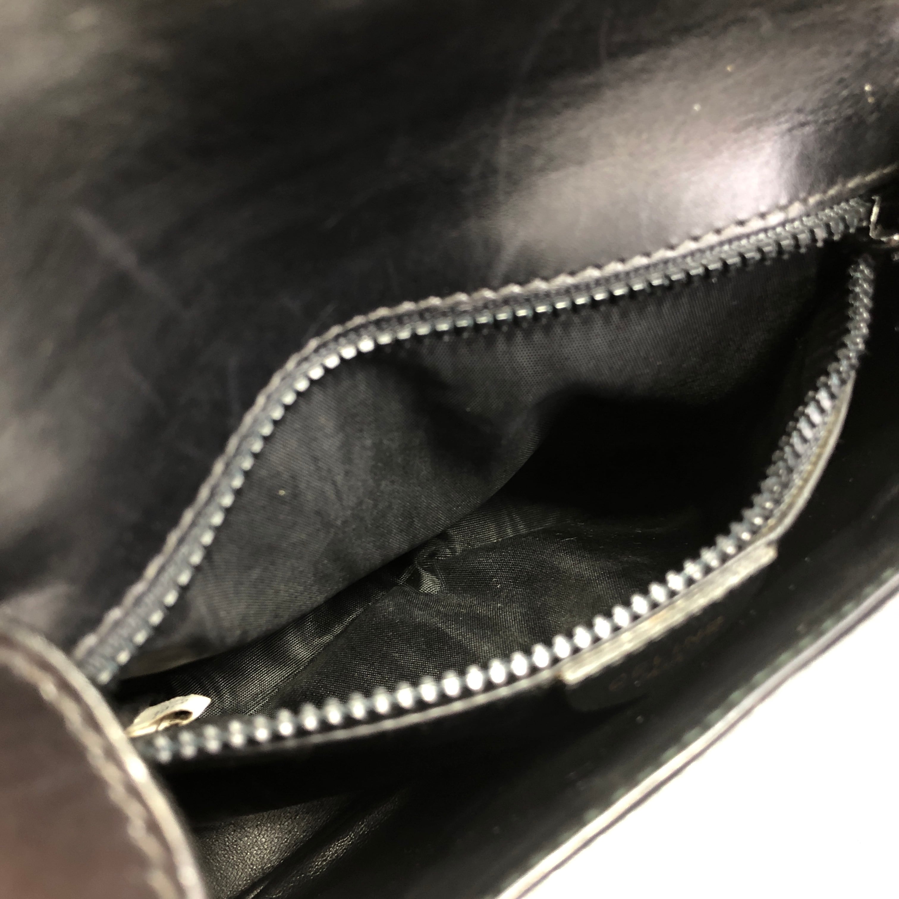 美品 セリーヌ ホースビット ショルダーバッグ ゴールド金具 ブラック レザー CELINE（セリーヌ） ホースビット ショルダーバッグ ブラック ゴールド