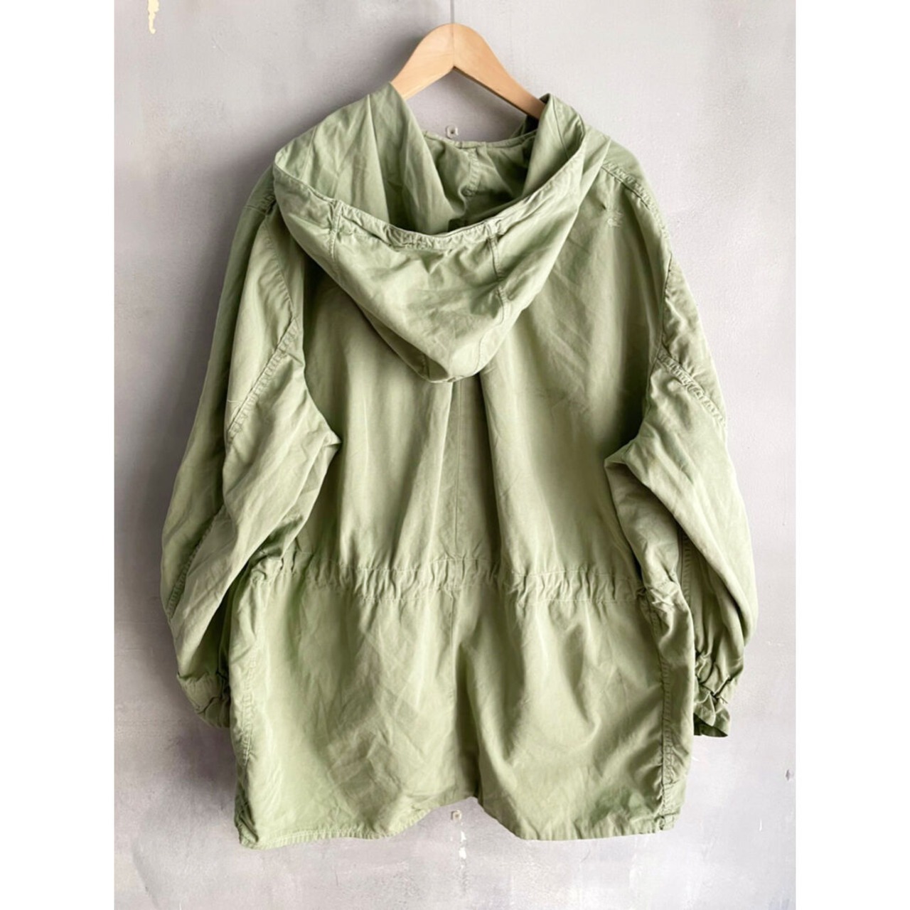 70s SWEDISH ARMY "M62" SNOW PARKA  OVER DYED Size C46
