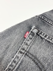 00s Levi’s 501 BLACK DENIM PANTS MADE IN USA Size W32L30→W30.5L29