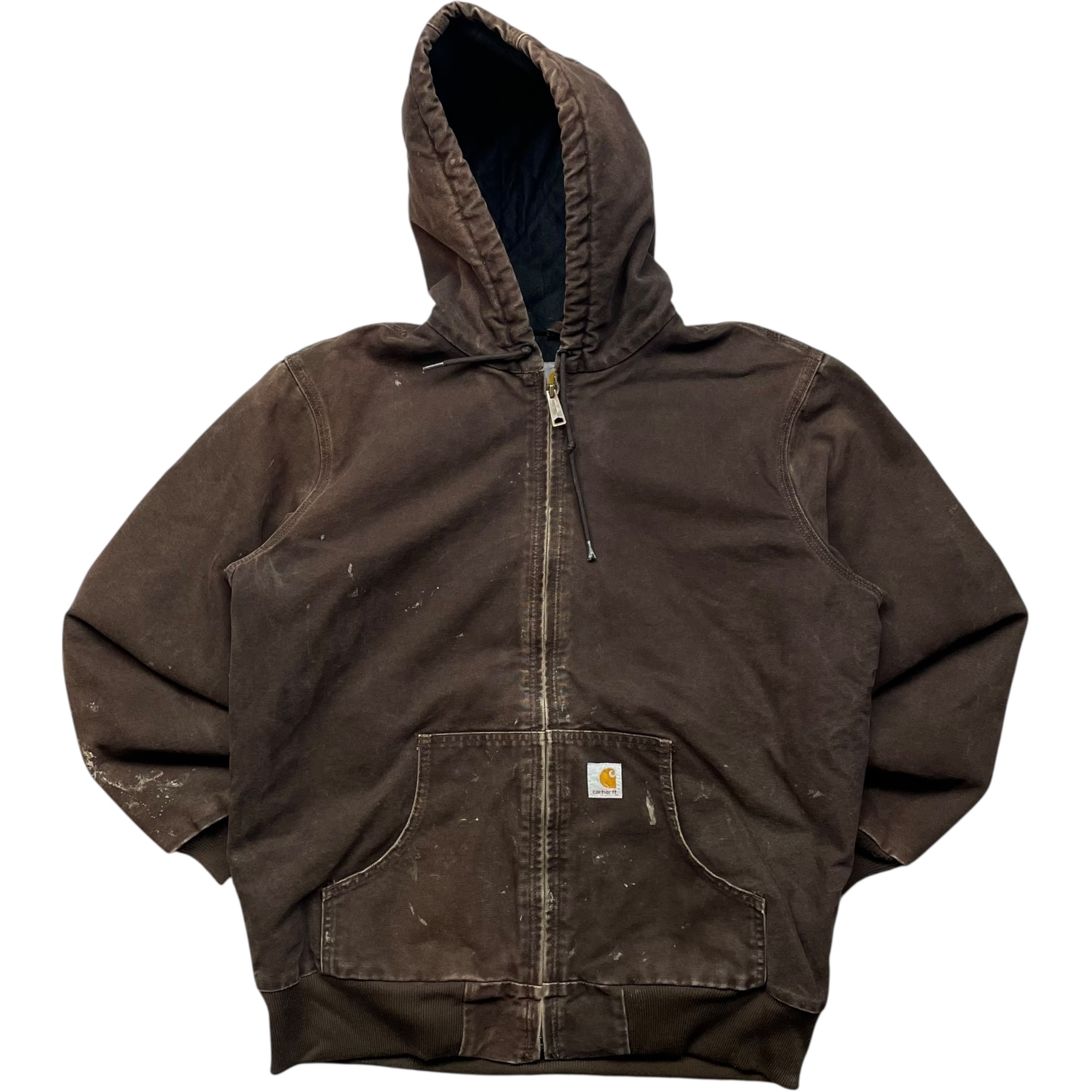 《L》 Carhartt カーハート アクティブジャケット ワークジャケット ダークブラウン no.8944