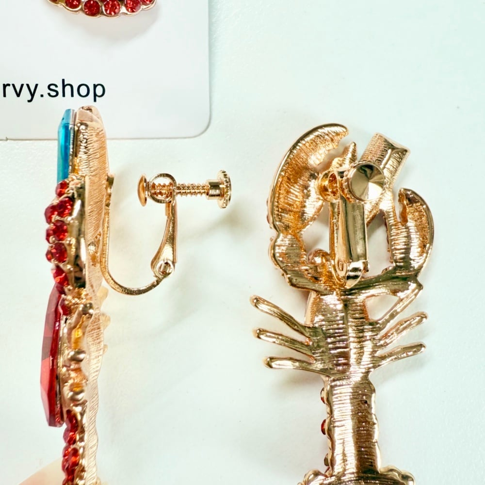 7【イヤリング】T22P321325 - Lobster Earrings | Topsy Turvy