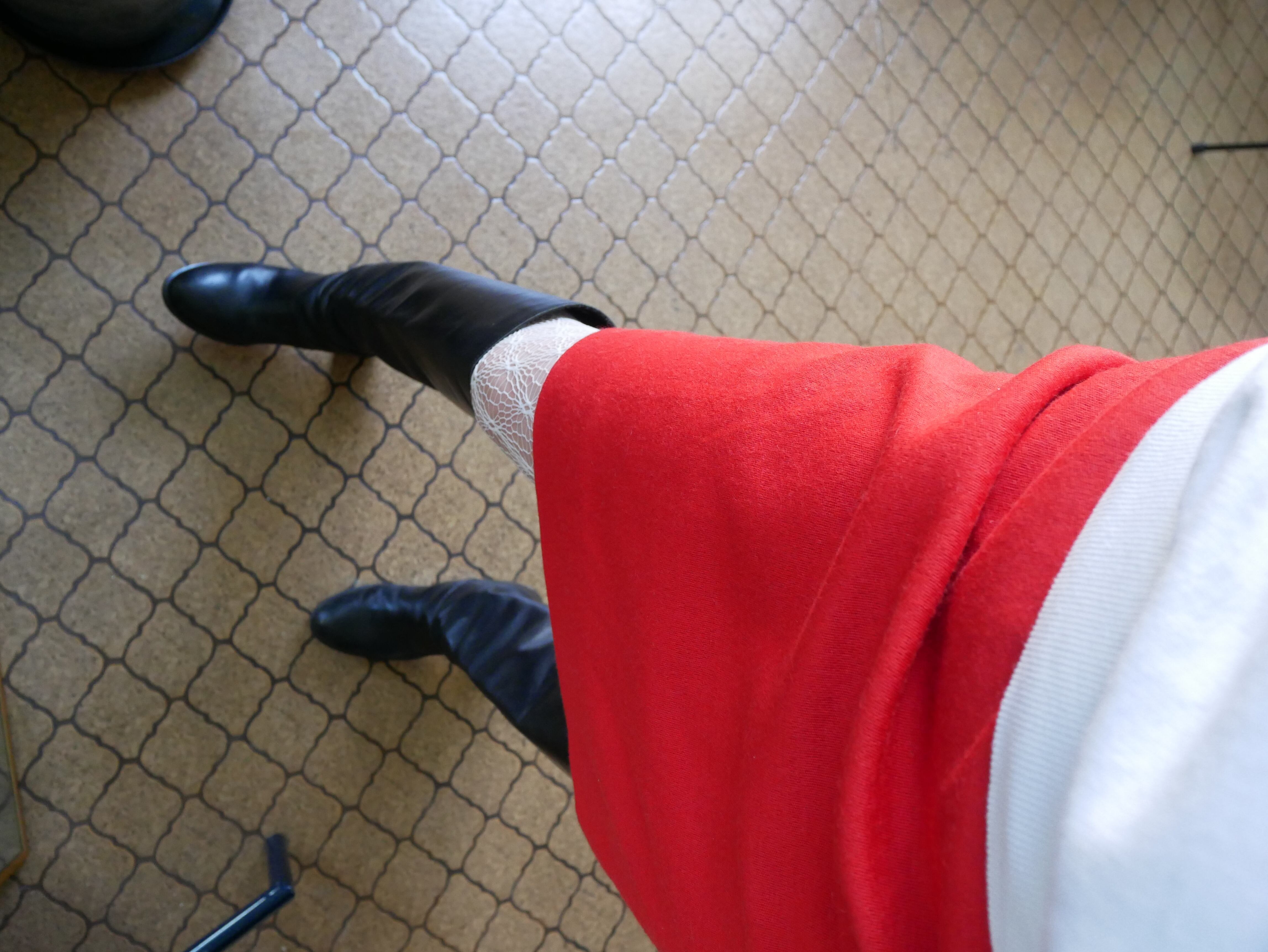 80s-90s Italy Made Wool Tight Skirt