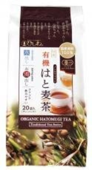 国産有機はと麦茶ＴＢ １００ｇ（２０袋）　ひしわ