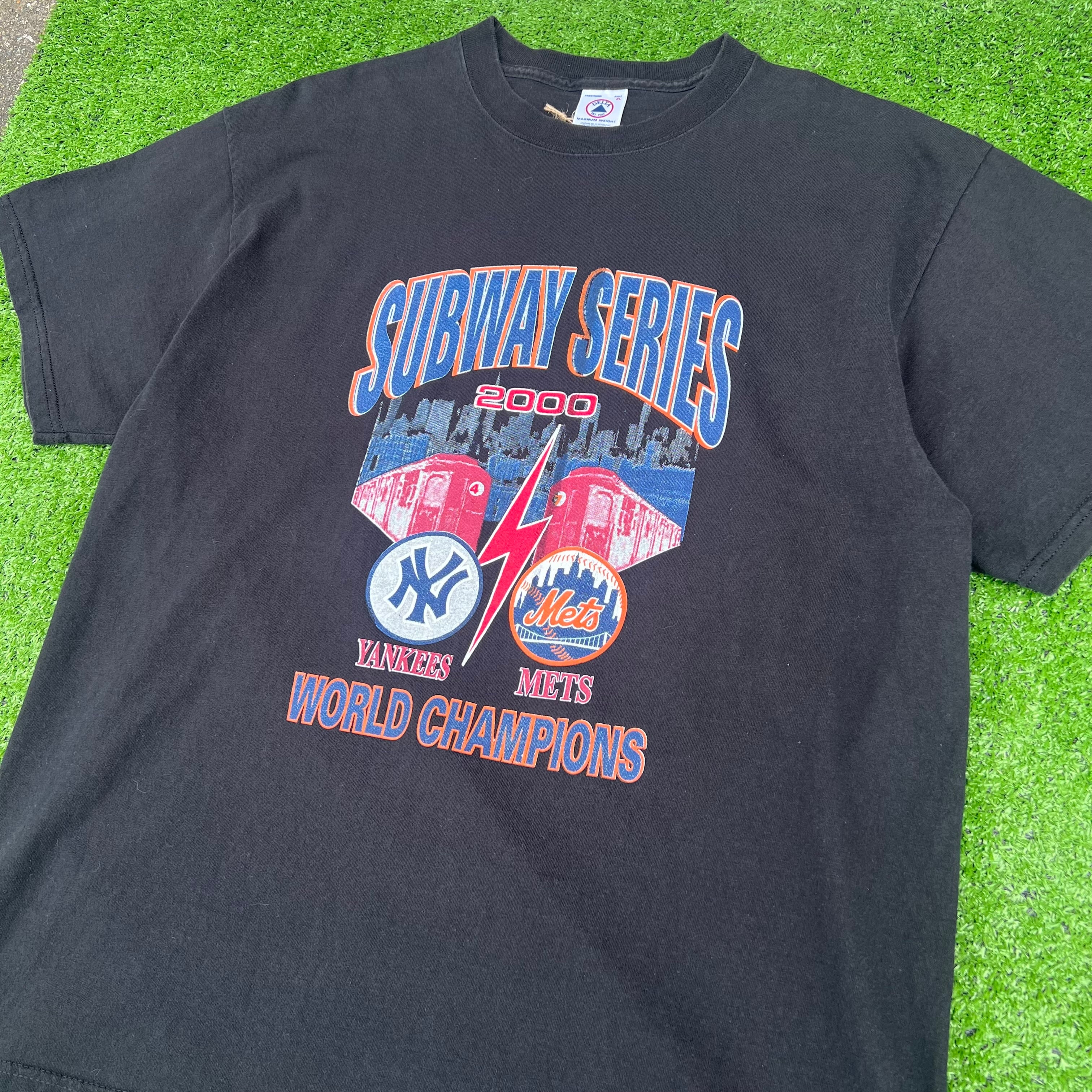 Tシャツ 2000年　ヤンキース　メッツ MLB 2000年 サブウェイシリーズ ニューヨーク・ヤンキース